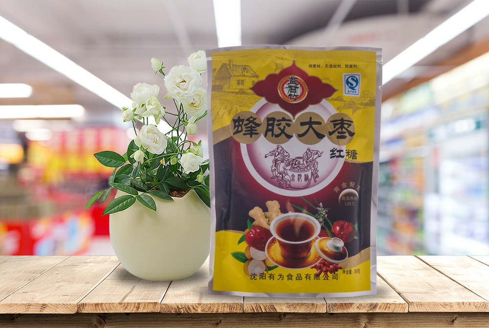 益甘竹 蜂胶大枣红糖 300g